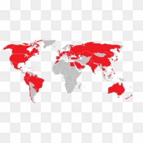 Transparent Background High Resolution World Map Png, Png Download - world outline png