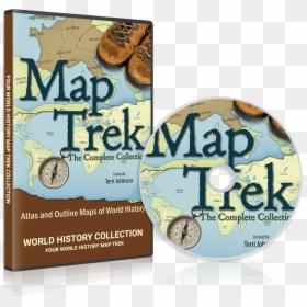 Map Trek, HD Png Download - world outline png
