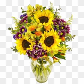 Bouquet Of Flowers Without Vase, HD Png Download - flowerspng