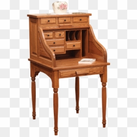 Rolltop Desk, HD Png Download - secretary png