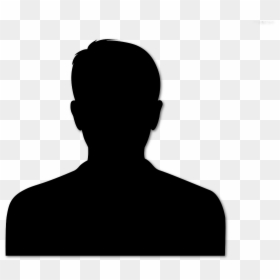 Silhouette Man Head, HD Png Download - secretary png