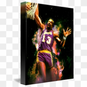 Wilt Chamberlain Painting, HD Png Download - jeremy lin png