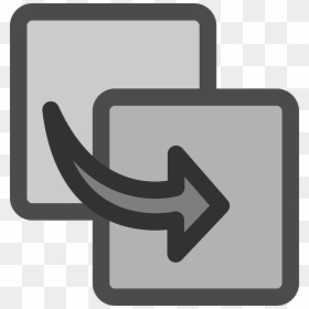 Clipart Copy, HD Png Download - split arrow png