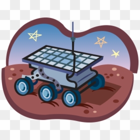 Space Rover Cartoon, HD Png Download - mars rover png