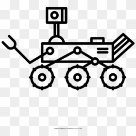 Coloring Page Of Mars Rover, HD Png Download - mars rover png