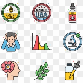 Entrepreneur Icons, HD Png Download - marijuana leaf icon png