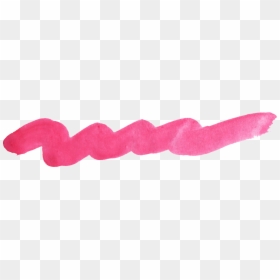 Pink Brush Transparent, HD Png Download - pink watercolor splash png