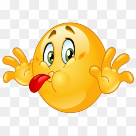 Emoticone Qui Tire La Langue, HD Png Download - emojis de whatsapp png