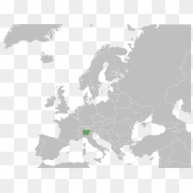 Europe Map Grey Png, Transparent Png - lengua png
