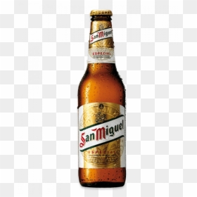 Bottle Of San Miguel Beer, HD Png Download - san miguel arcangel png