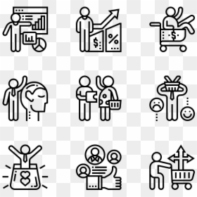 Family Icon Linear, HD Png Download - consumer icon png