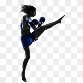 Imagem Muay Thai Feminino, HD Png Download - kickboxing png