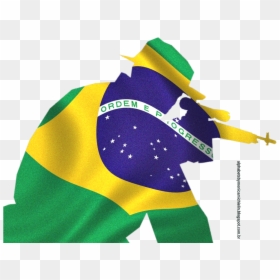 Flag Of Brazil, HD Png Download - bandeira estados unidos png