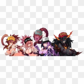 Cheshire Cat And Manticore, HD Png Download - smug anime girl png