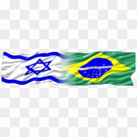 Bandeira Do Brasil E De Israel, HD Png Download - bandeira estados unidos png