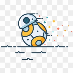 Star Wars Bb 8 Icon, HD Png Download - star wars icons png