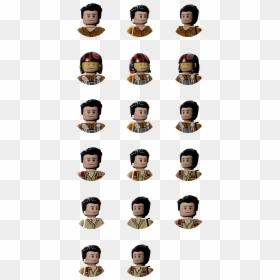 Lego Star Wars Character Icons, HD Png Download - star wars icons png
