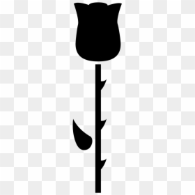 Rose Icon Png Black, Transparent Png - fun icon png