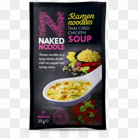 Naked Noodles Ramen Soup, HD Png Download - chicken noodle soup png