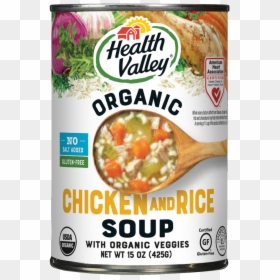 Health Valley Organic Soup, HD Png Download - chicken noodle soup png