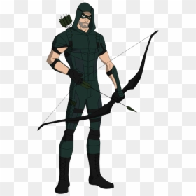 Yj Black Canary Redesign, HD Png Download - oliver queen png