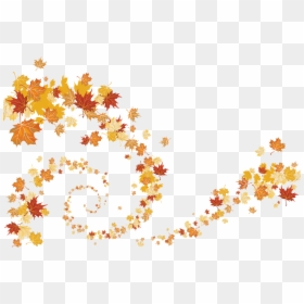 Watercolor Fall Leaves Clip Art, HD Png Download - fall leaves clip art png