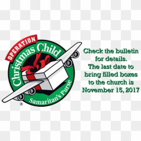 Operation Christmas Child Logo Vector, HD Png Download - operation christmas child clip art png