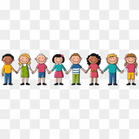 Children Holding Hands Clipart, HD Png Download - operation christmas child clip art png
