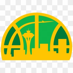 Seattle Sonics Logo Png, Transparent Png - seattle supersonics logo png
