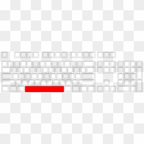 Row 3 Keycap, HD Png Download - space bar png
