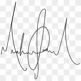 Michael Jackson Signature, HD Png Download - jackson png