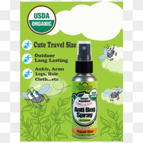Usda Organic, HD Png Download - bug spray png