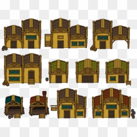Pixel Art Western, HD Png Download - old west png