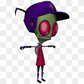 Invader Zim Mlb, HD Png Download - invader zim logo png