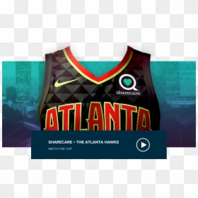 Atlanta Hawks Sharecare, HD Png Download - atlanta hawks png