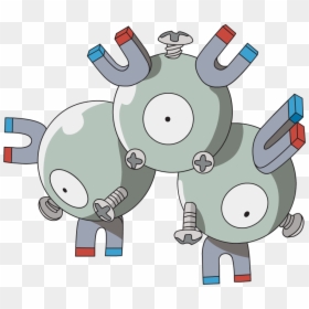 Pokemon Magneton, HD Png Download - magnemite png