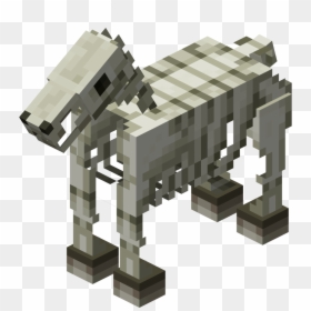 Skeleton Horse Minecraft, HD Png Download - minecraft hoe png