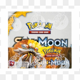 Pokemon Sun And Moon Booster Box, HD Png Download - pokemon sun moon png