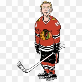 Hockey Player With Transparent Background, HD Png Download - chicago blackhawks png