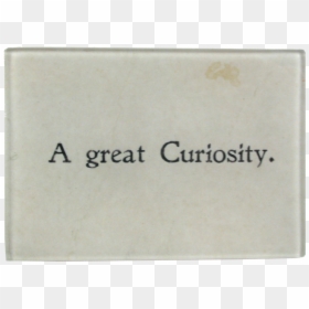 Paper, HD Png Download - curiosity png