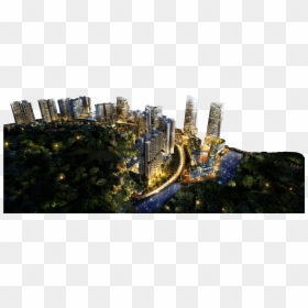 Aerial Photography, HD Png Download - city view png