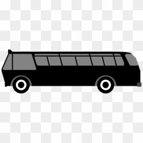 Bus Side View Vector, HD Png Download - city view png