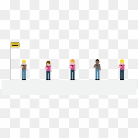 Finnish Personal Space Bus Stop, HD Png Download - christmas emojis png