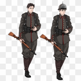 German Ww1 Soldier Anime, HD Png Download - ww1 soldier png