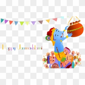 Dahi Handi Janmashtami, HD Png Download - whoa png