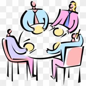 Clipart Business Meeting, HD Png Download - business meeting png