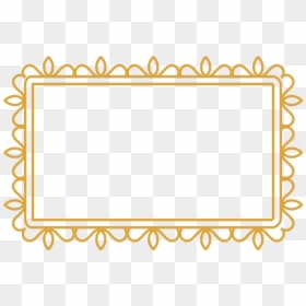 Gold Swirl Border, HD Png Download - gold swirl design png
