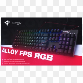 Hyperx Alloy Fps Rgb, HD Png Download - hyperx png