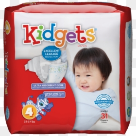 Family Dollar Diapers Kidgets, HD Png Download - diapers png
