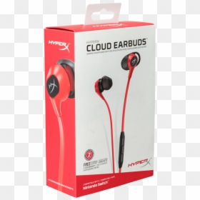 Kingston Hyperx Cloud Earbuds, HD Png Download - hyperx png